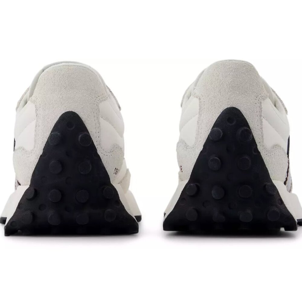 New Balance 327 Women Sneakers Shoes Moonbeam White Burgundy various sizes 💫 - Picture 7 of 11